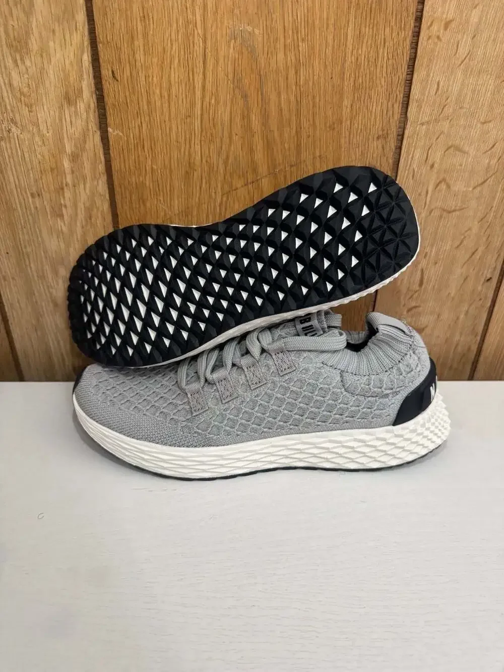 NOBULL Women's Knit Runner in Grey